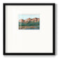 Heading West I Premium Framed Print Double Matboard