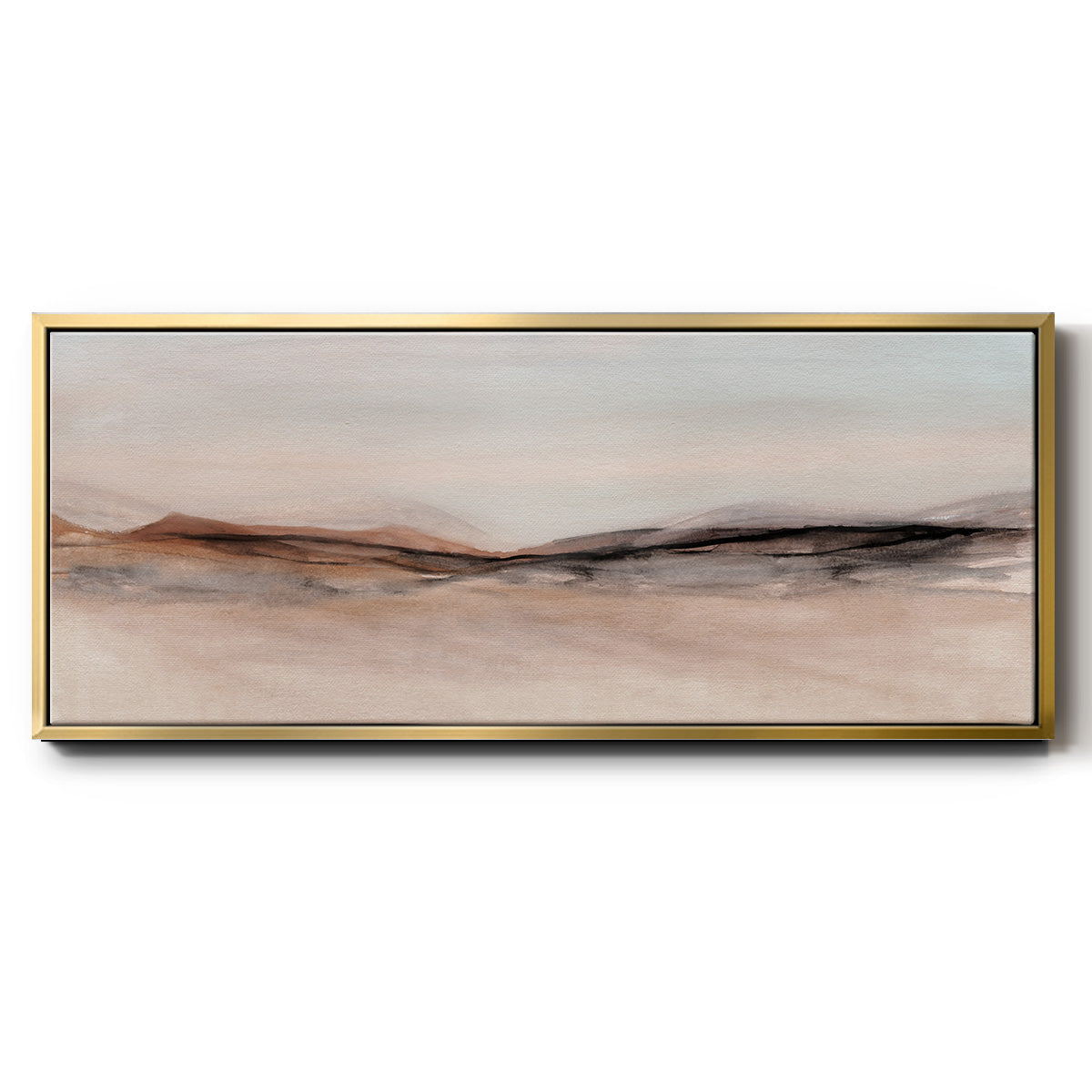 Near Frost Valley - Floater Framed Canvas Print