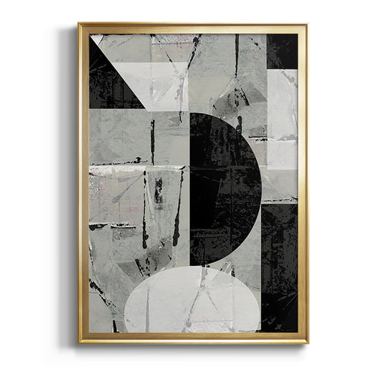 Abstract Neutrality I - Modern Framed Canvas Print