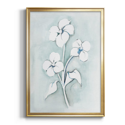 Bohemian Blue I - Modern Framed Canvas Print