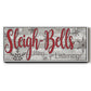 Sleigh Bells - Floater Framed Canvas Print