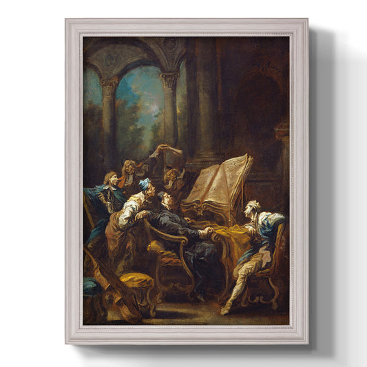 The Choristers - Ornate Framed Canvas Print