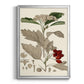 Leaves & Berries I - Modern Framed Canvas Print