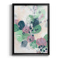 Tropical Branch Fresco I - Modern Framed Canvas Print