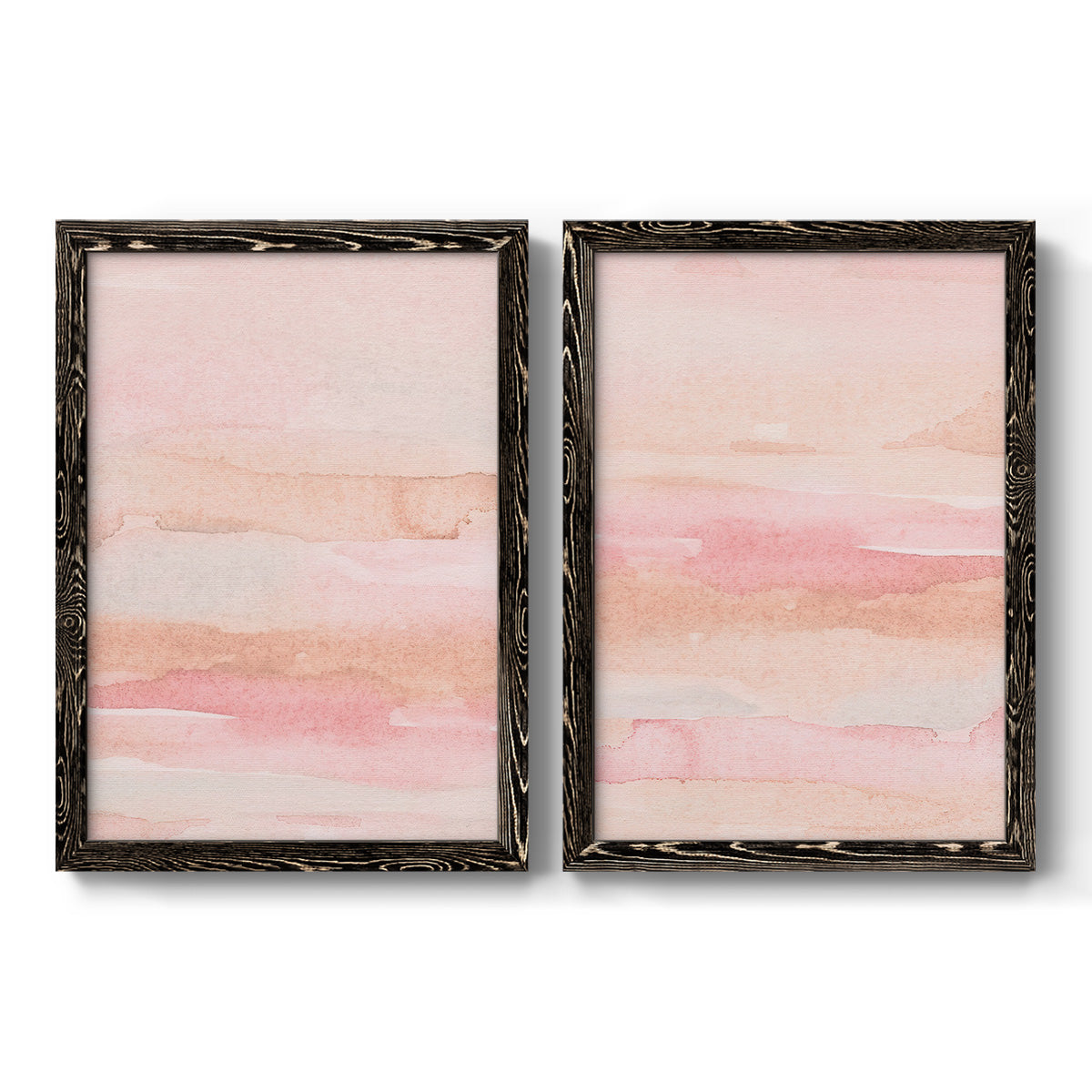 Rose Fade I - Premium Framed Canvas 2 Piece Set - Ready to Hang