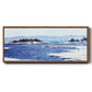 The Banks of the Fjord at Christiania, 1895 - Floater Framed Canvas Print