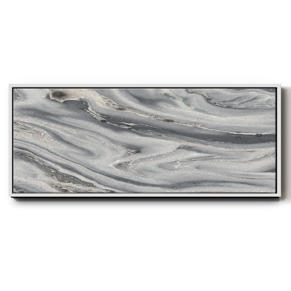 Amalfi - Floater Framed Canvas Print