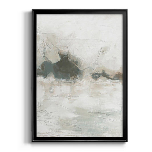Horizon Break I - Modern Framed Canvas Print