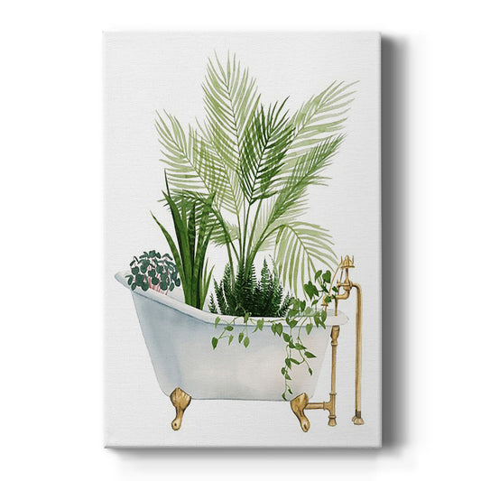 Plant Bath I - Canvas Art Print