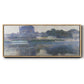 The Church of Vernon in the Mist, 1893 - Floater Framed Canvas Print