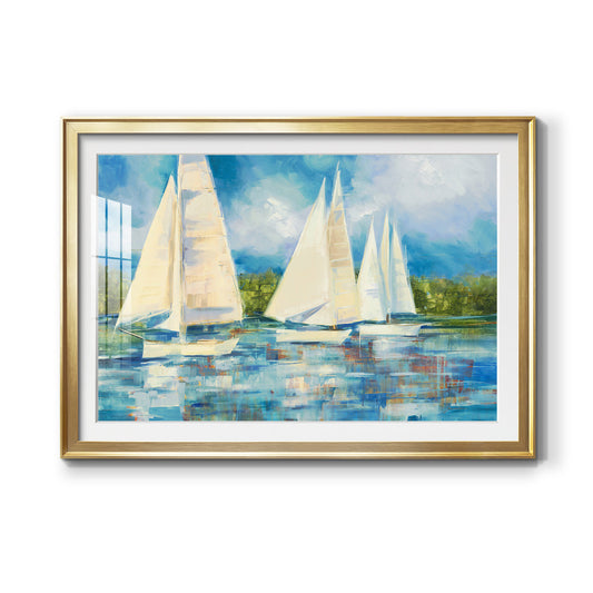 Clear Sailing Premium Framed Print - Ready to Hang