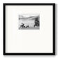 Mountain Elk - Double Matboard Framed Print