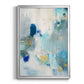 Celeste Motion II - Modern Framed Canvas Print