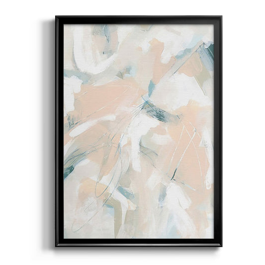 Sandstone Engraving I - Modern Framed Canvas Print