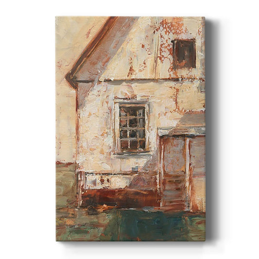 Sunlit Barn II Premium Gallery Wrapped Canvas - Ready to Hang