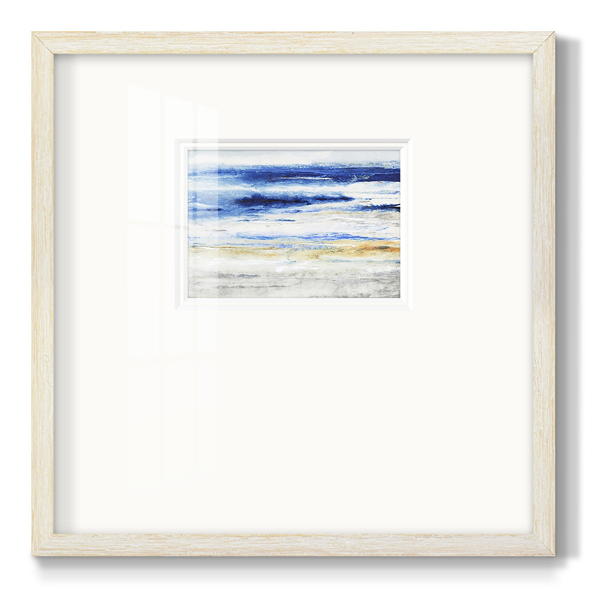 Choppy Seas I Premium Framed Print Double Matboard