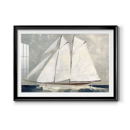 Setting Sail - Modern Framed Art Print