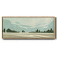Farmland Study III - Floater Framed Canvas Print