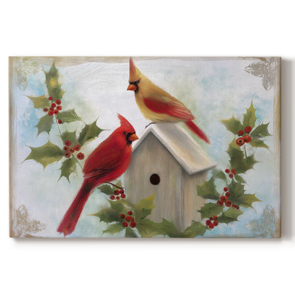 Midnight of Golden Midwinter - Canvas Art Print