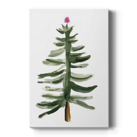 Midwinter of Pearled Serenade - Canvas Art Print