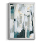 Sea Cavern Strata I - Modern Framed Canvas Print