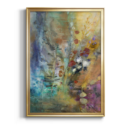 Fall Fling - Modern Framed Canvas Print