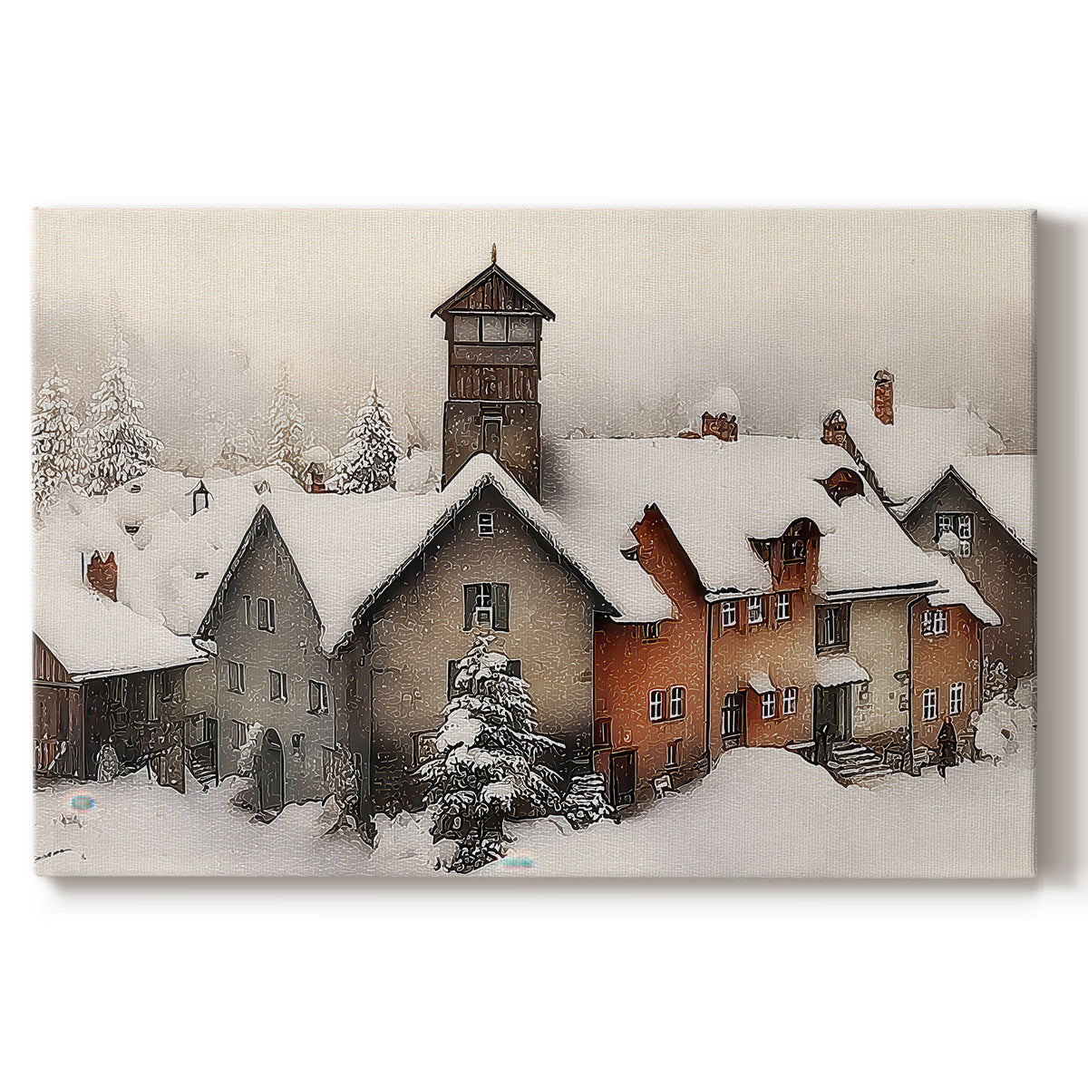 Twilight of Gilded Night - Canvas Art Print