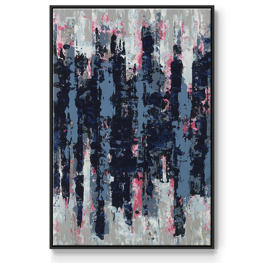 Veiled Heat - Floater Framed Canvas Print