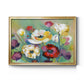 Alex's Garden - Modern Framed Canvas Print