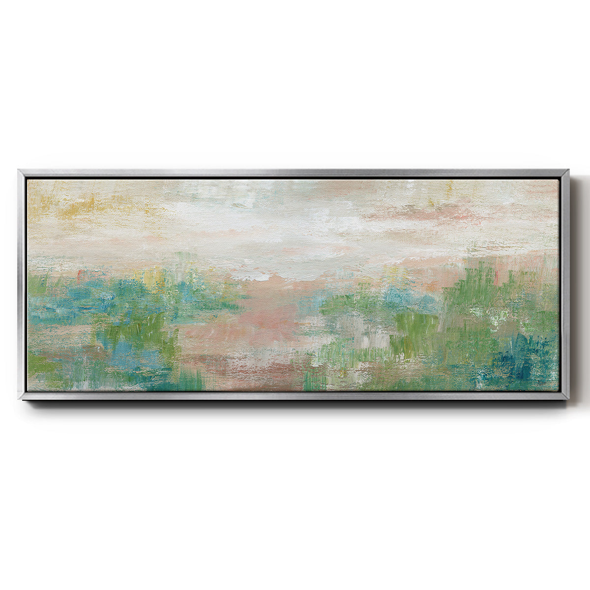 Sea Oats II - Floater Framed Canvas Print
