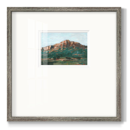 Heading West II Premium Framed Print Double Matboard