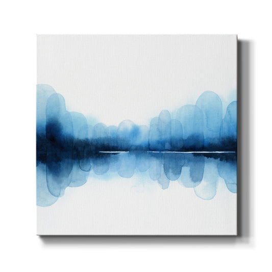 Ultramarine Mirror II - Canvas Art Print