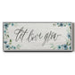 Let Love Grow - Floater Framed Canvas Print