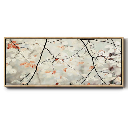 Simplicity - Floater Framed Canvas Print