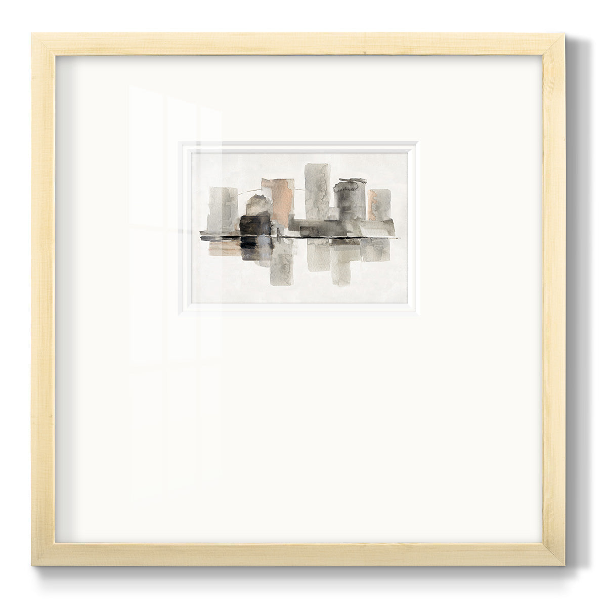 Urban Oasis II - Double Matboard Framed Print