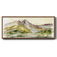 Plum Ridge I - Floater Framed Canvas Print