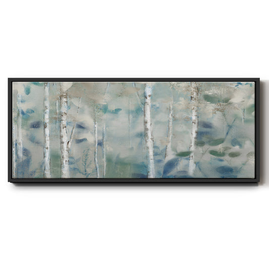 Zen Forest II - Floater Framed Canvas Print