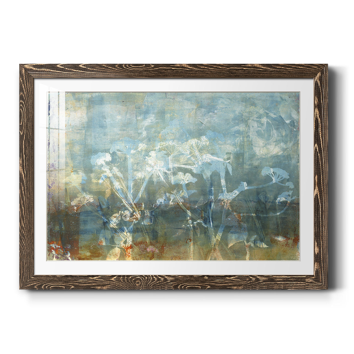 Water's Edge - Barnwood Framed Art Print