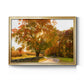 Maple Tree Drive - Modern Framed Canvas Print