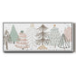 Christmas Tree Sketchbook - Floater Framed Canvas Print