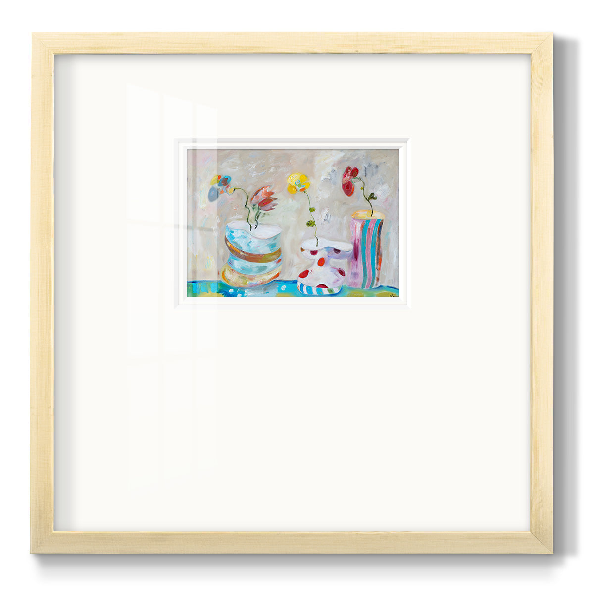 Play Time- Premium Framed Print Double Matboard