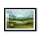 Emerald View III Premium Framed Print - Ready to Hang