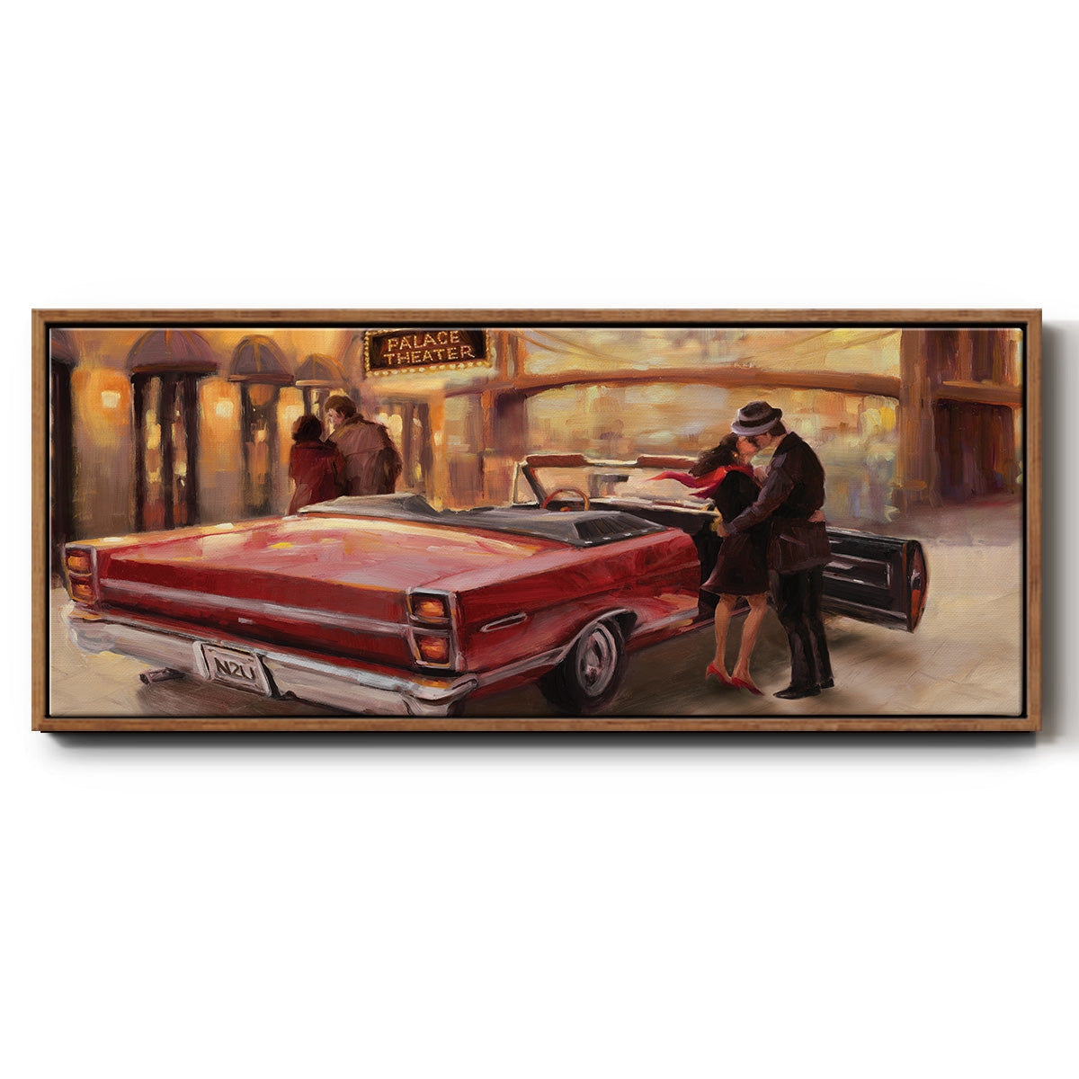 Into You - Floater Framed Canvas Print