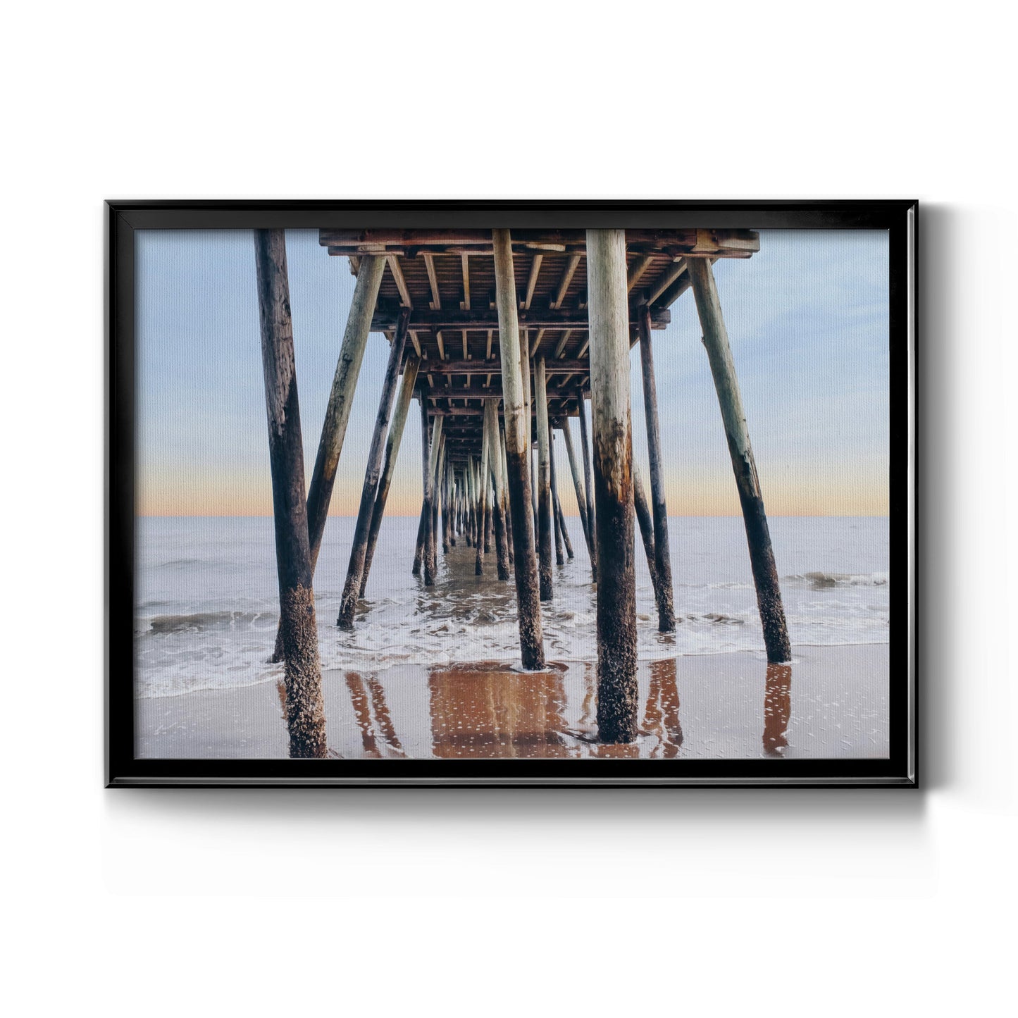 Under the Pier Premium Classic Framed Canvas - Ready to Hang