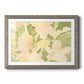 Verdant Floral Abstract I - Barnwood Framed Art Print