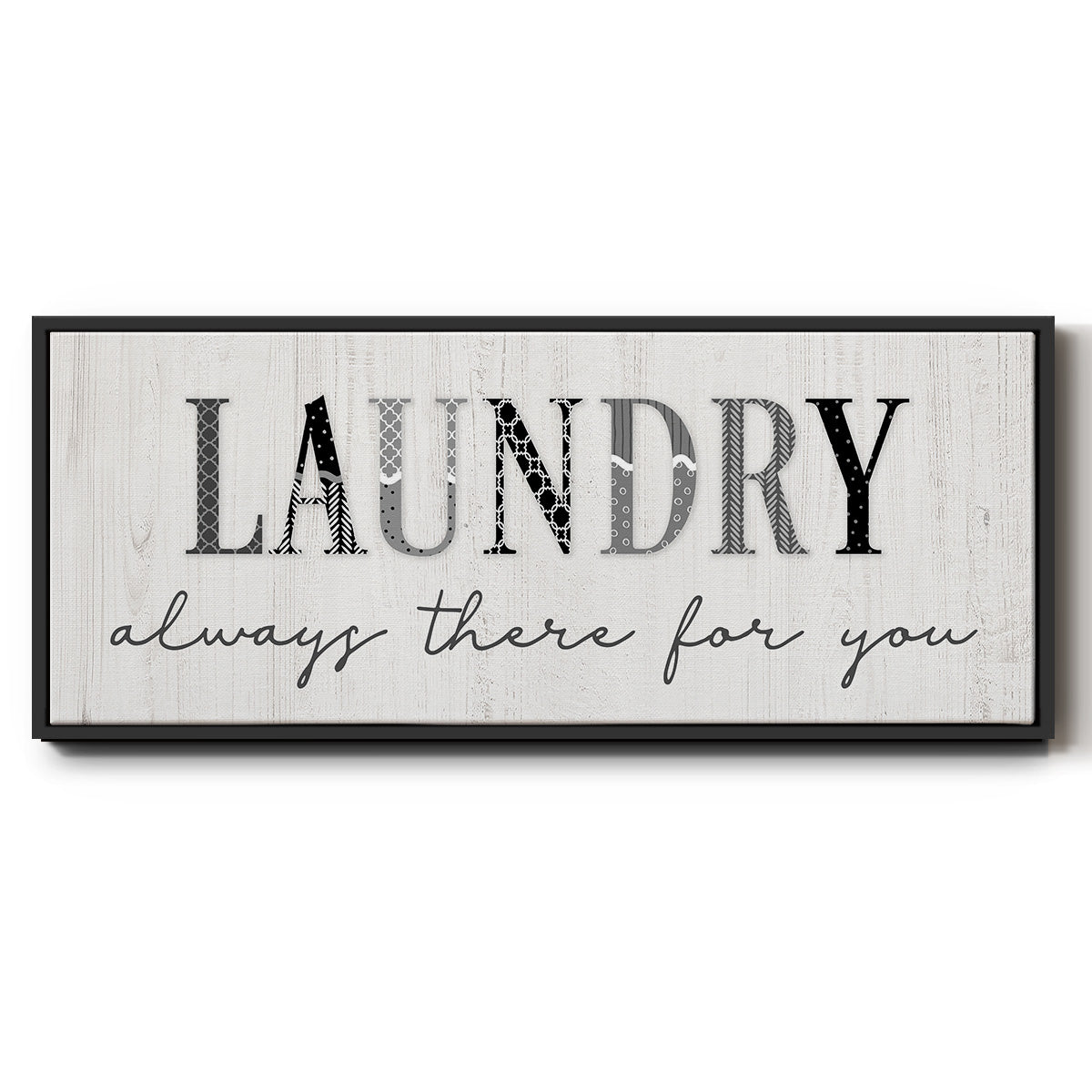Always There - Floater Framed Canvas Print