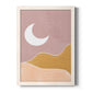 Sedona Moon - Barnwood Framed Canvas Print