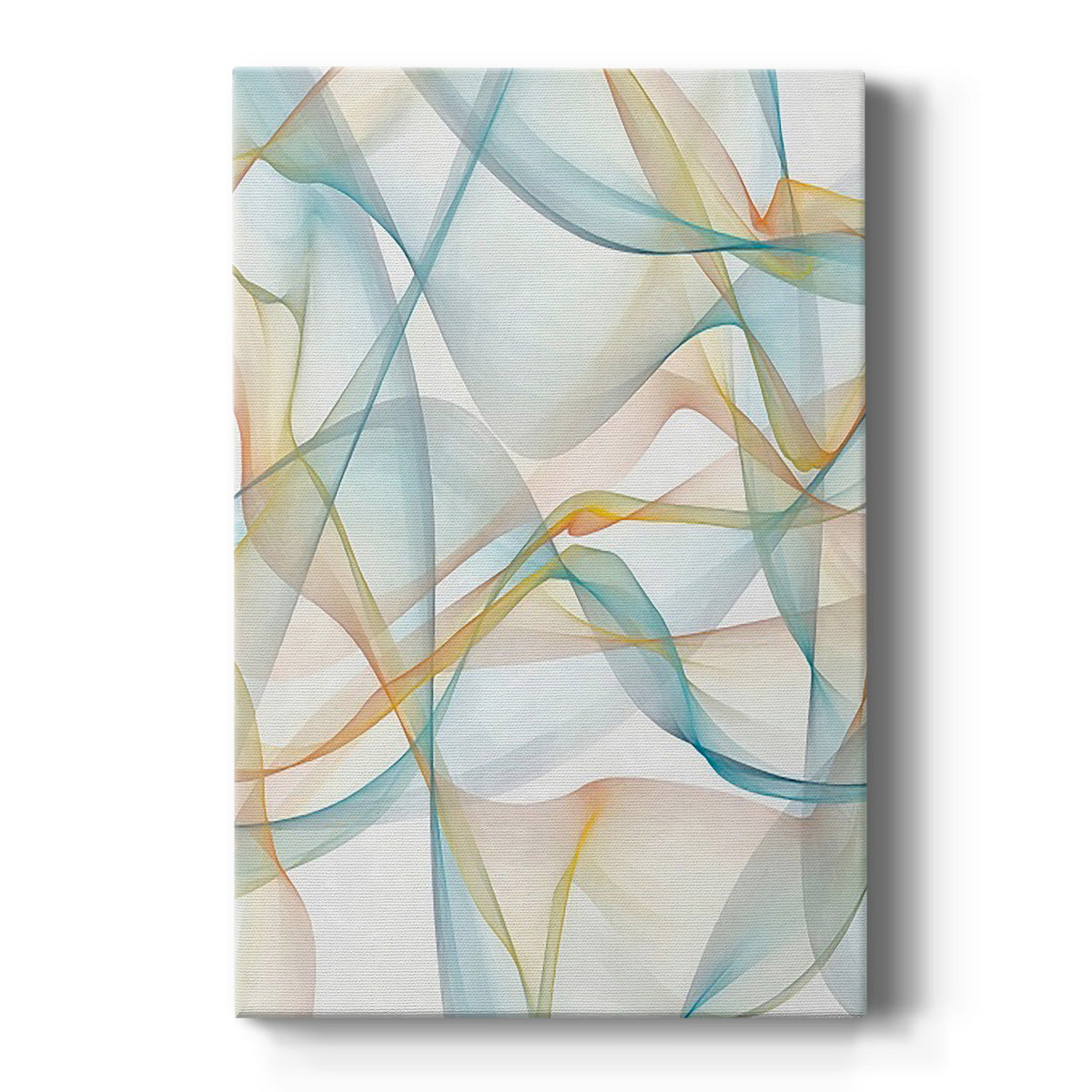 Curves and Waves IV - Canvas Art Print