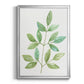 Spring Greens III - Modern Framed Canvas Print