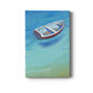 Anchored Dingy II Premium Gallery Wrapped Canvas - Ready to Hang